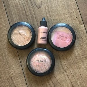 MAC highlighter and bronzer